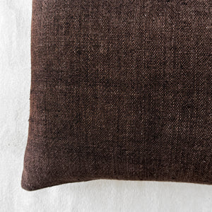 Margaux Linen Pillow in Cinnamon