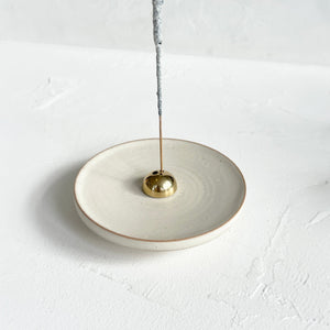 Dome Brass Incense Holder