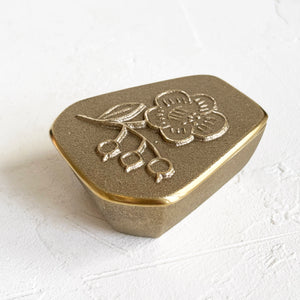 Brass Plum Box