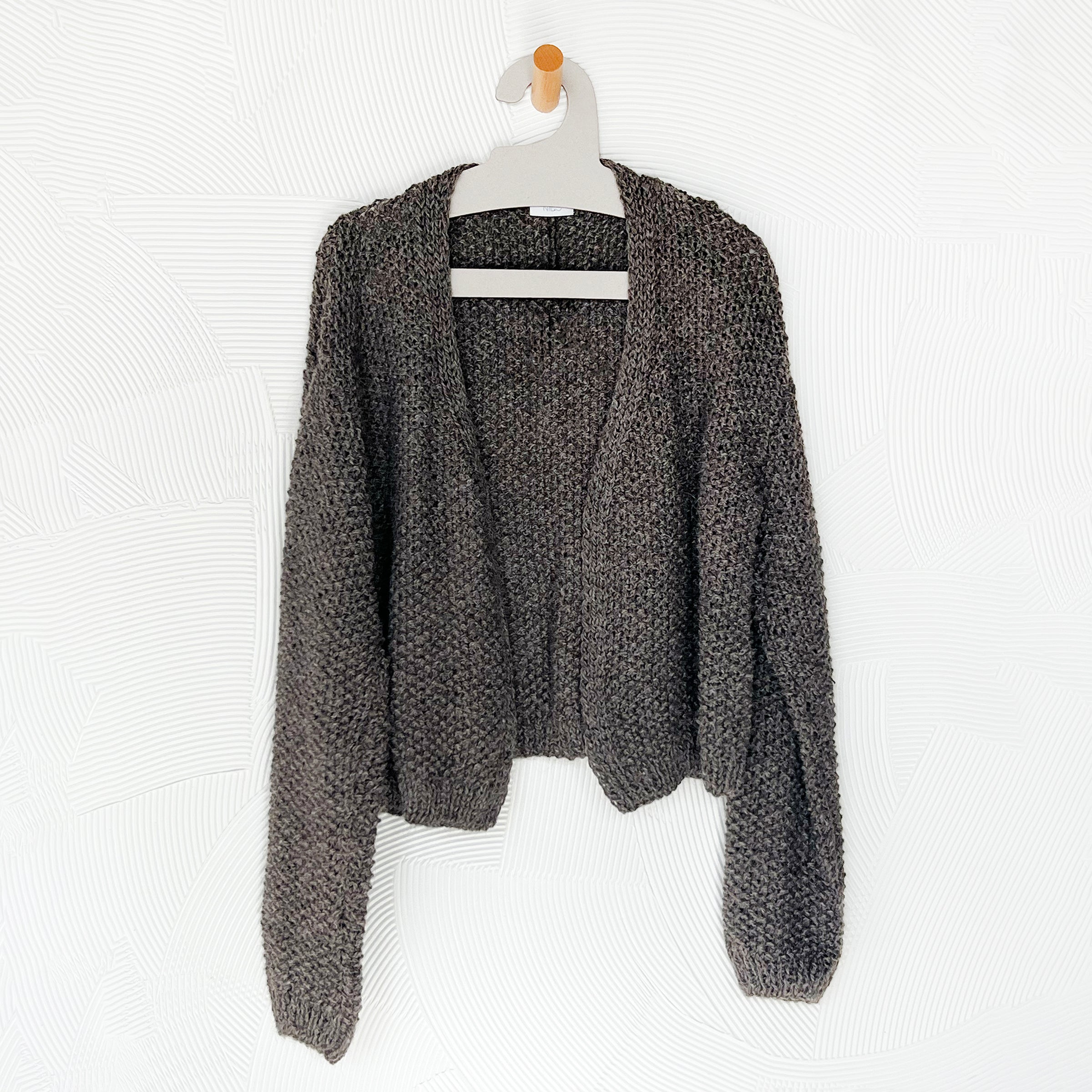 Arroz Mid Cardigan in Grey