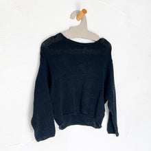 Load image into Gallery viewer, Trapezoid Sweater in Black