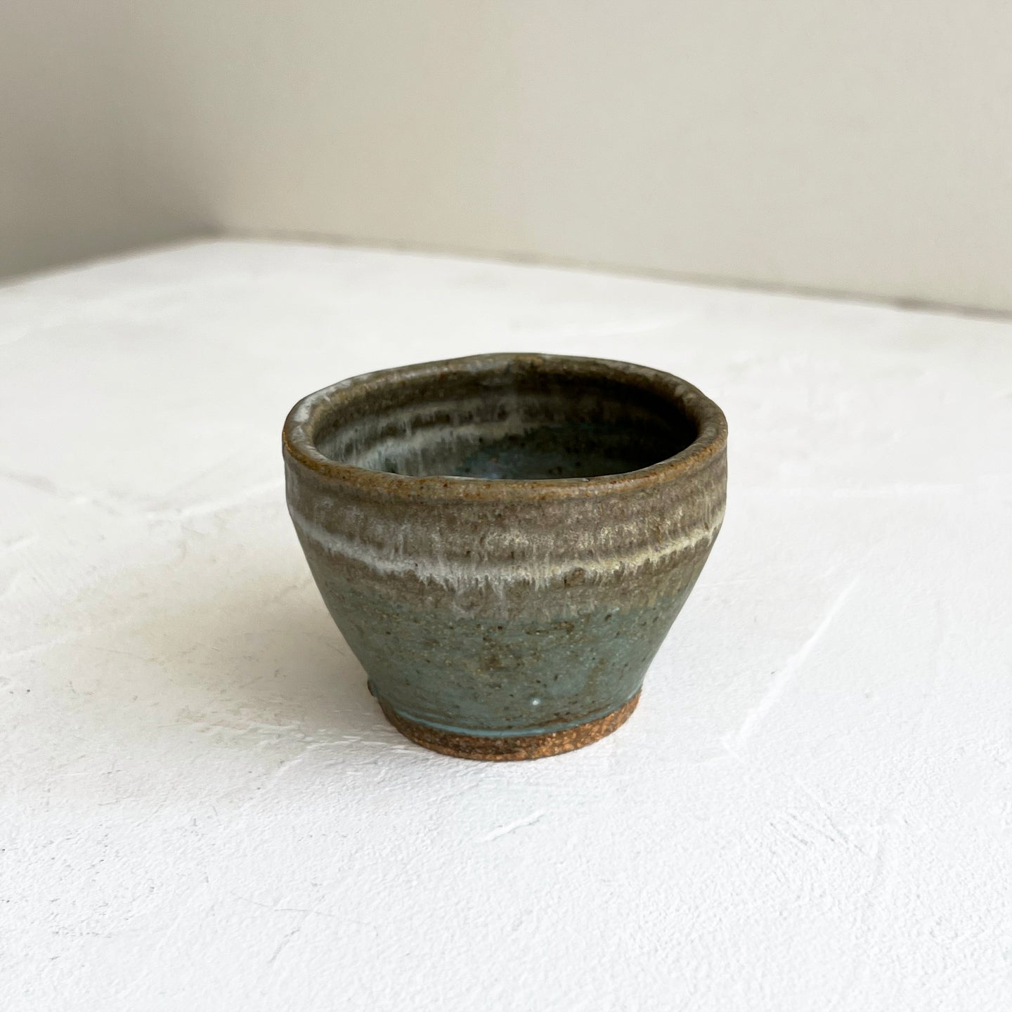 Tiny Mitsuko Bowl in Limes, Blues & Browns