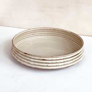 Serving Bowl in Warm White