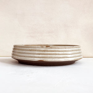 Serving Bowl in Warm White