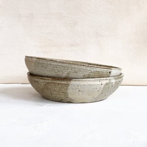 Mitsuko Pasta Bowl in Peach & Green & Brown