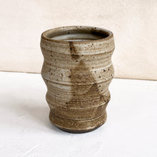 Load image into Gallery viewer, Mitsuko Wave Tumbler in Olive and Cream