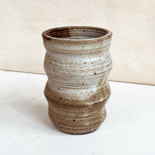 Load image into Gallery viewer, Mitsuko Wave Tumbler in Olive and Cream