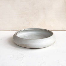 Load image into Gallery viewer, Low Scalloped Bowl in Matte Grey