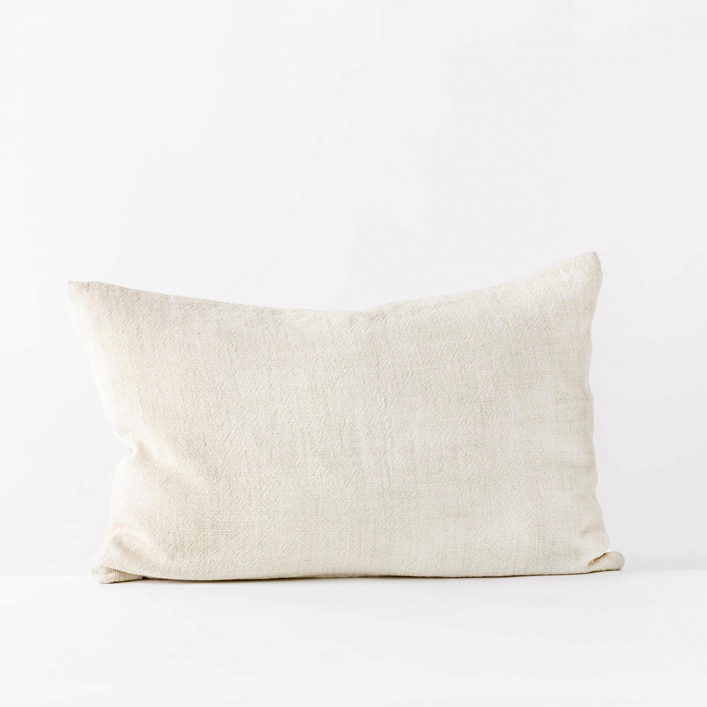 Margaux Linen Pillow in Wheat