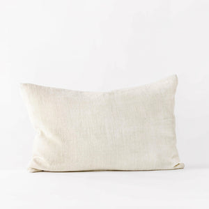 Margaux Linen Pillow in Wheat