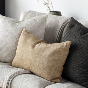 Margaux Linen Pillow in Pampas