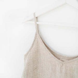 Melange Linen Top