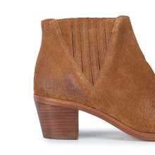 Load image into Gallery viewer, Clarissa Leather Suede Bootie