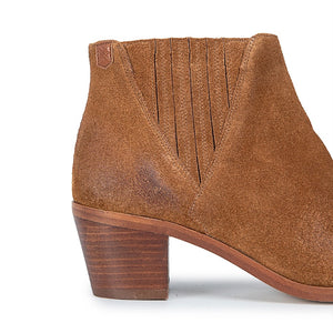 Clarissa Leather Suede Bootie