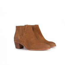 Load image into Gallery viewer, Clarissa Leather Suede Bootie