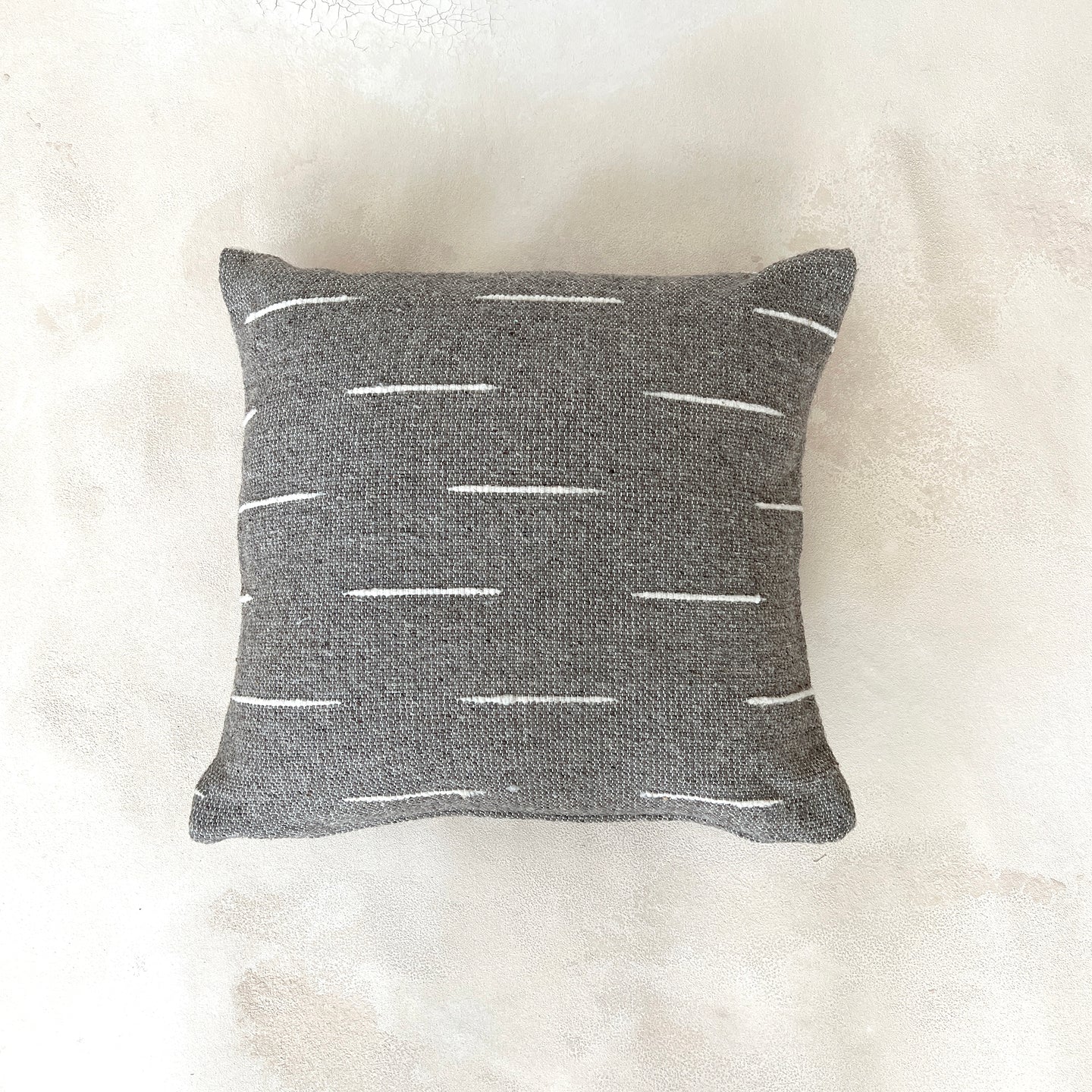 Flecha Grey Pillow